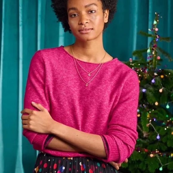 Seasalt Cornwall Lily Bell Mohair Blend Jumper - Picture 3 of 14